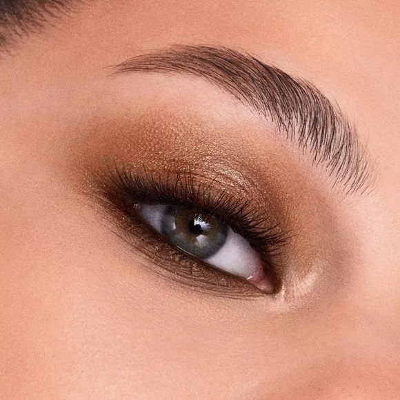 NIB STILA Shimmer & Glow Liquid Eyeshadow Color Courageous Shimmering Bronze $25 - Picture 2 of 4